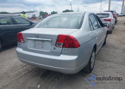 2003 Honda Civic Lx from USA, damaged, VIN 1HGES165X3L034590